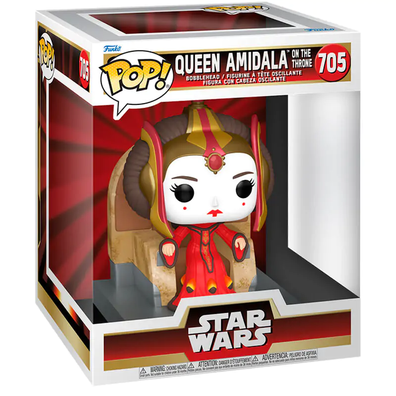 Figurka Funko POP Deluxe Star Wars Królowa Amidala na Tronie zdjęcie produktu