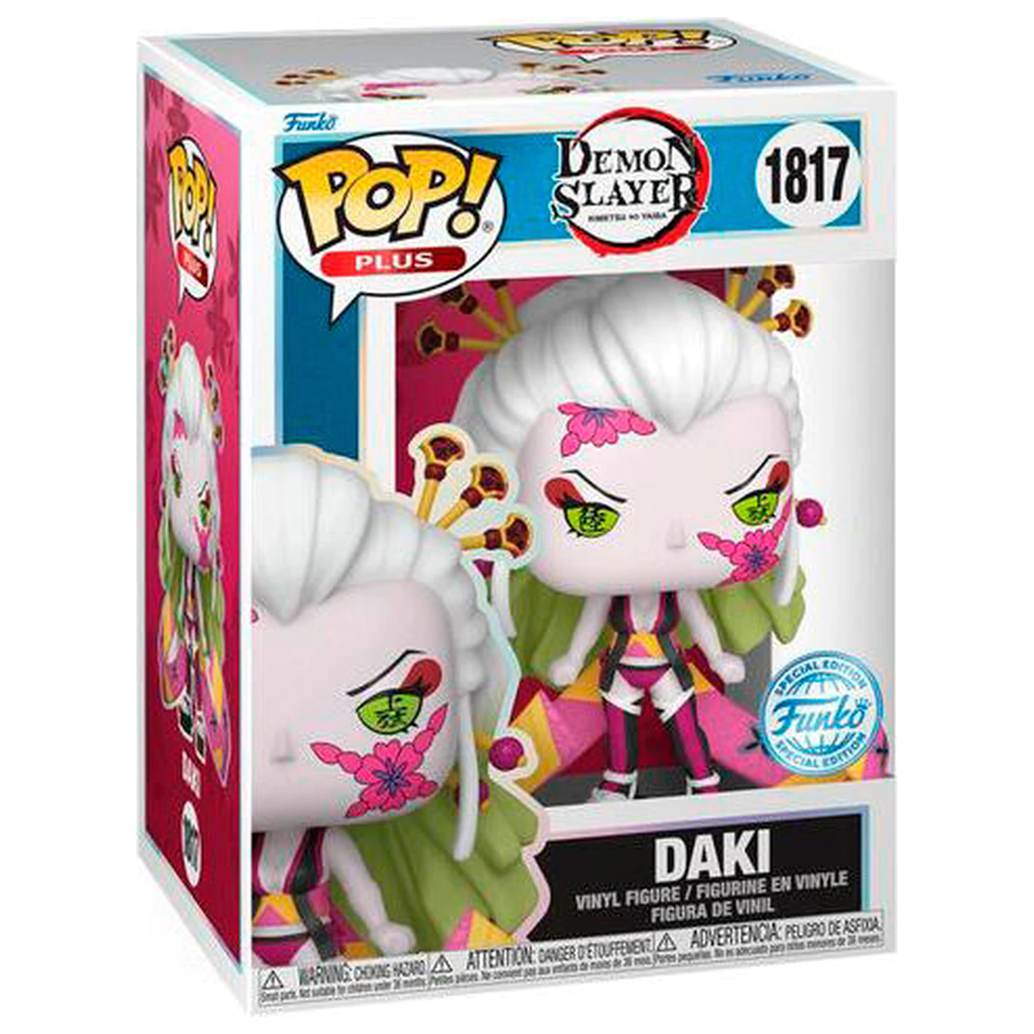 Funko POP figurka Demon Slayer Kimetsu no Yaiba Daki Exclusive zdjęcie produktu