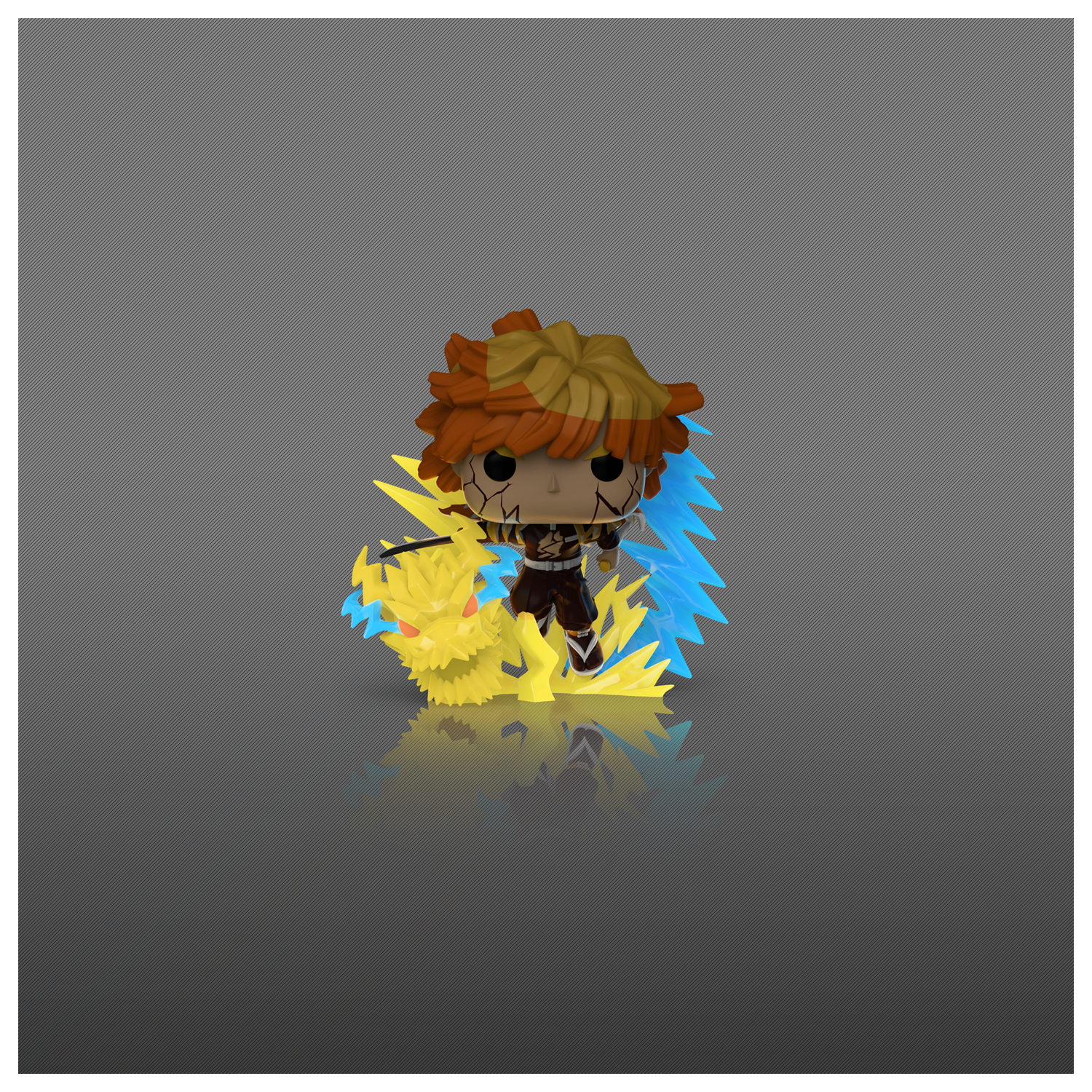 Figurka Funko POP Premium Demon Slayer Zenitsu Agatsuma Glow Chase zdjęcie produktu