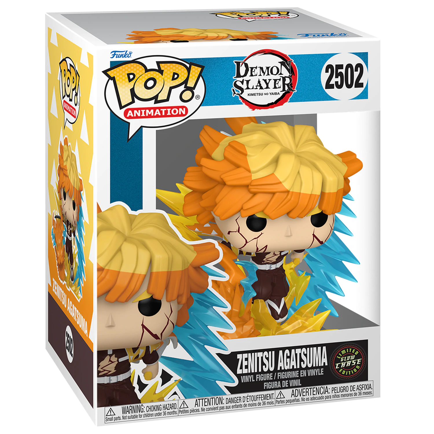 Figurka Funko POP Premium Demon Slayer Zenitsu Agatsuma Glow Chase zdjęcie produktu
