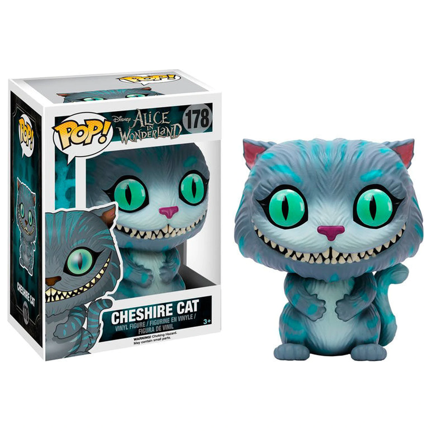 Alice in Wonderland 2010 POP! Disney Figurka winylowa Cheshire Cat 9 cm zdjęcie produktu
