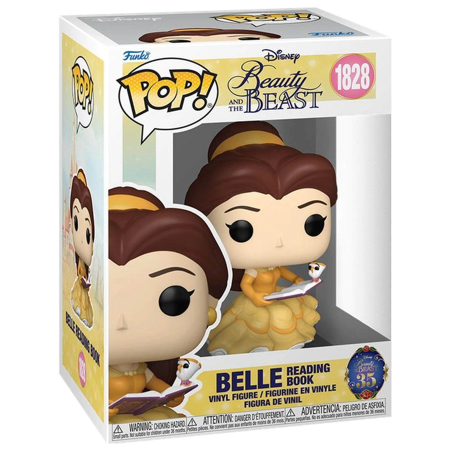 Funko POP! figurka Disney Beauty and the Beast Belle Reading Book zdjęcie produktu