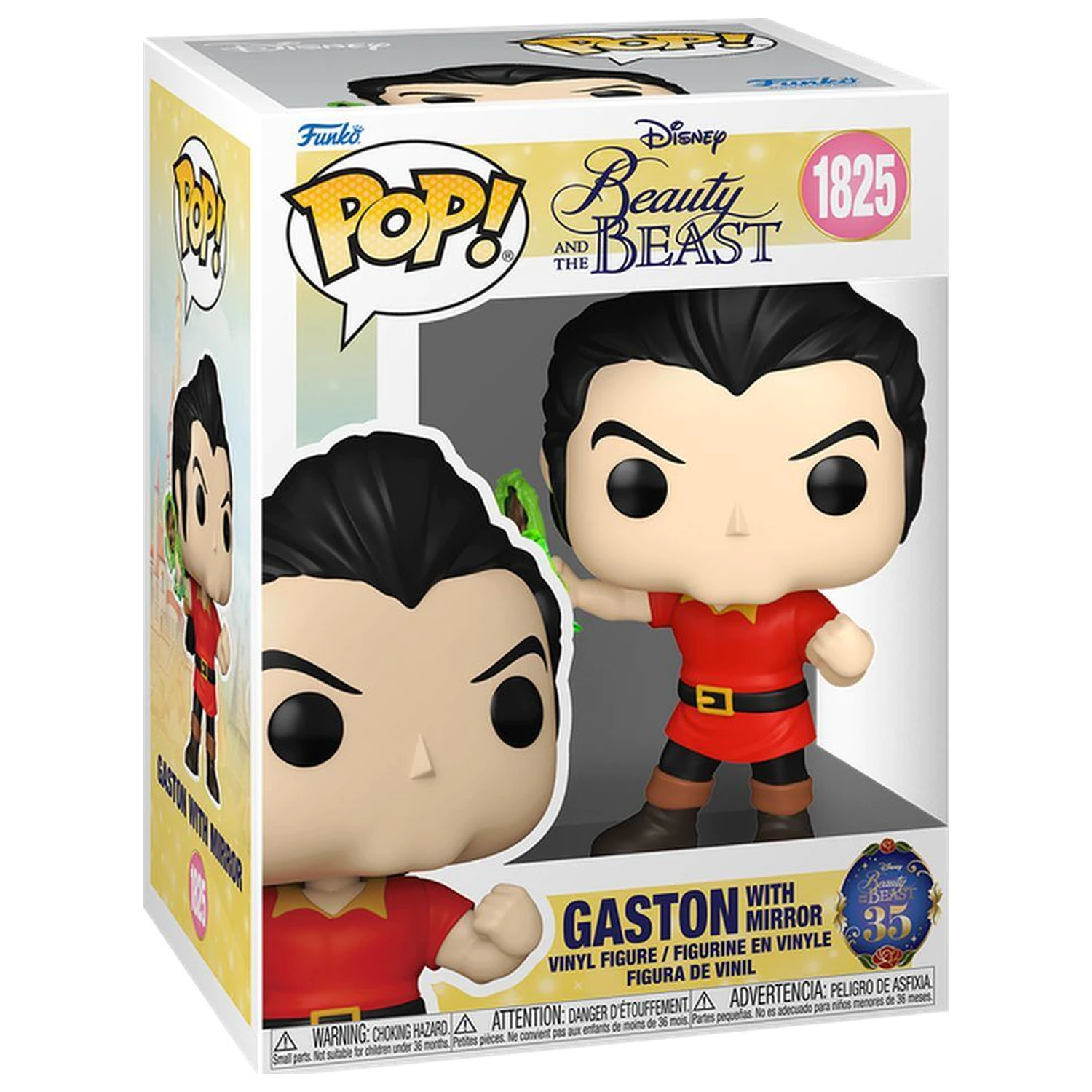 Funko POP figurka Disney Beauty And The Beast Gaston with Mirror zdjęcie produktu