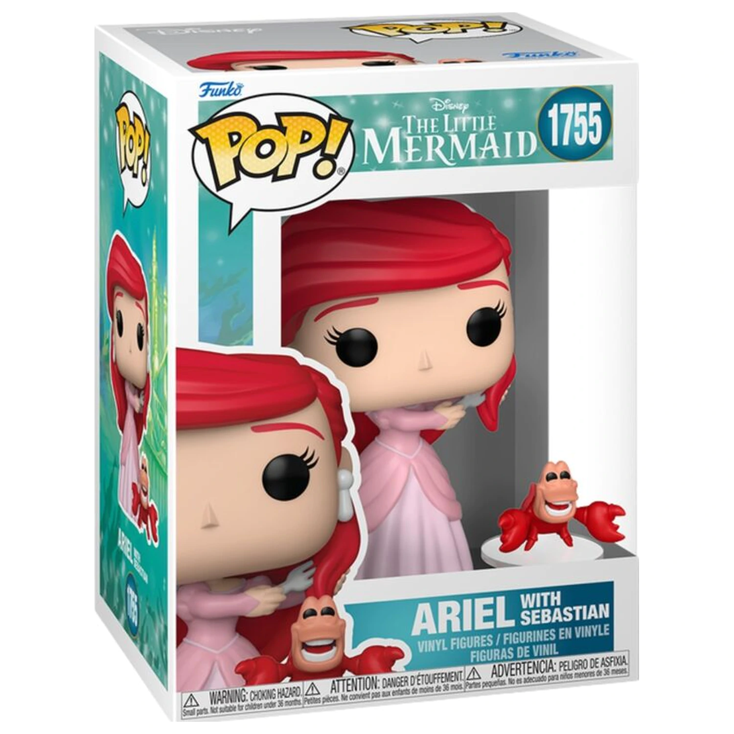 Figurka Funko POP Disney Buddy Ariel with Sebastian zdjęcie produktu
