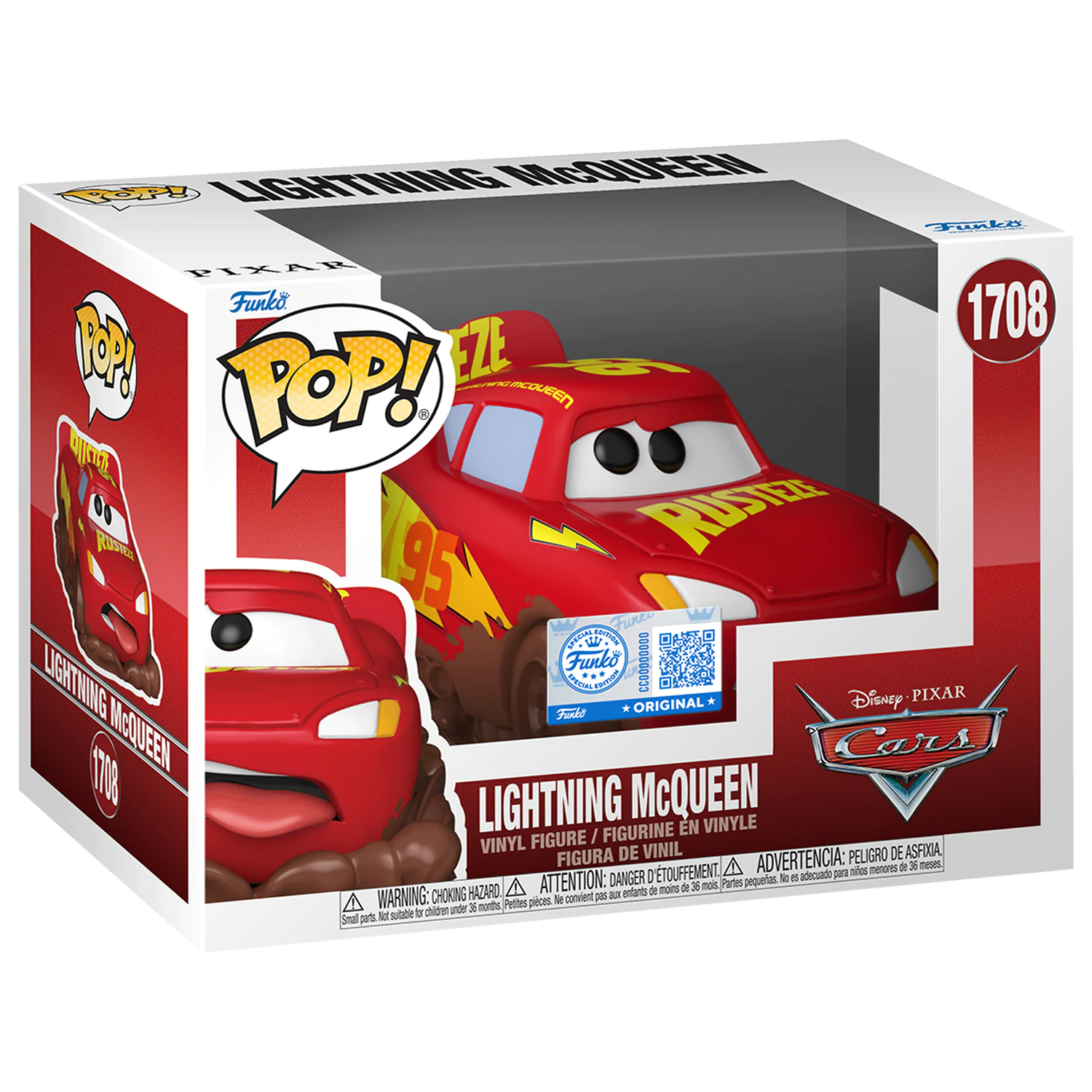 Funko POP figurka Disney Cars Lightning McQueen zdjęcie produktu