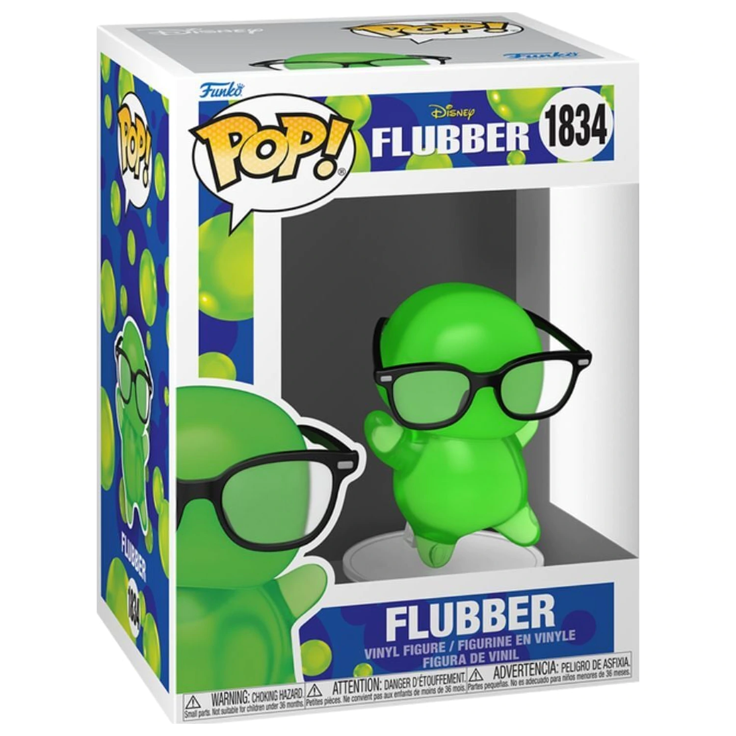 Funko POP figurka Disney Flubber - Flubber with Glasses Translucent zdjęcie produktu