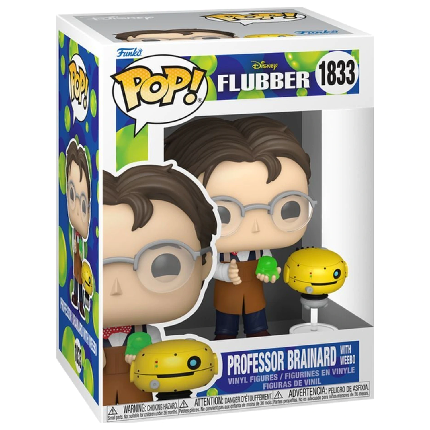 Funko POP figurka Disney Flubber Professor Brainard with Weebo zdjęcie produktu