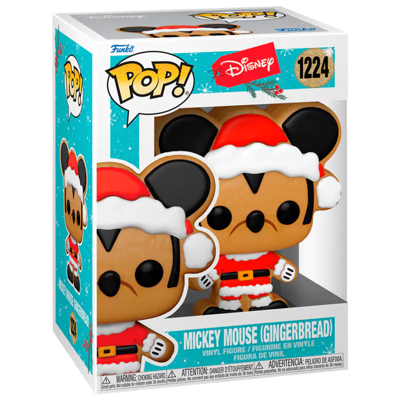 Figurka POP Disney Holiday Mickey Mouse Gingerbread (Piernikowy) zdjęcie produktu