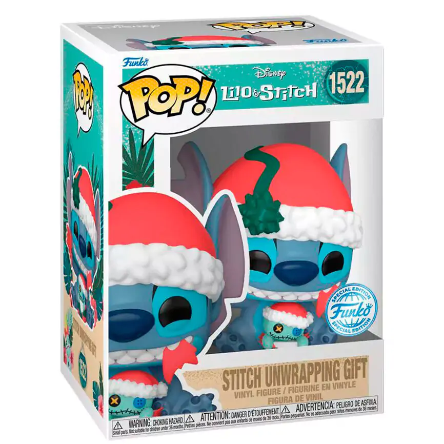 Figurka Funko POP Disney Lilo & Stitch - Stitch Rozpakowujący Prezent zdjęcie produktu