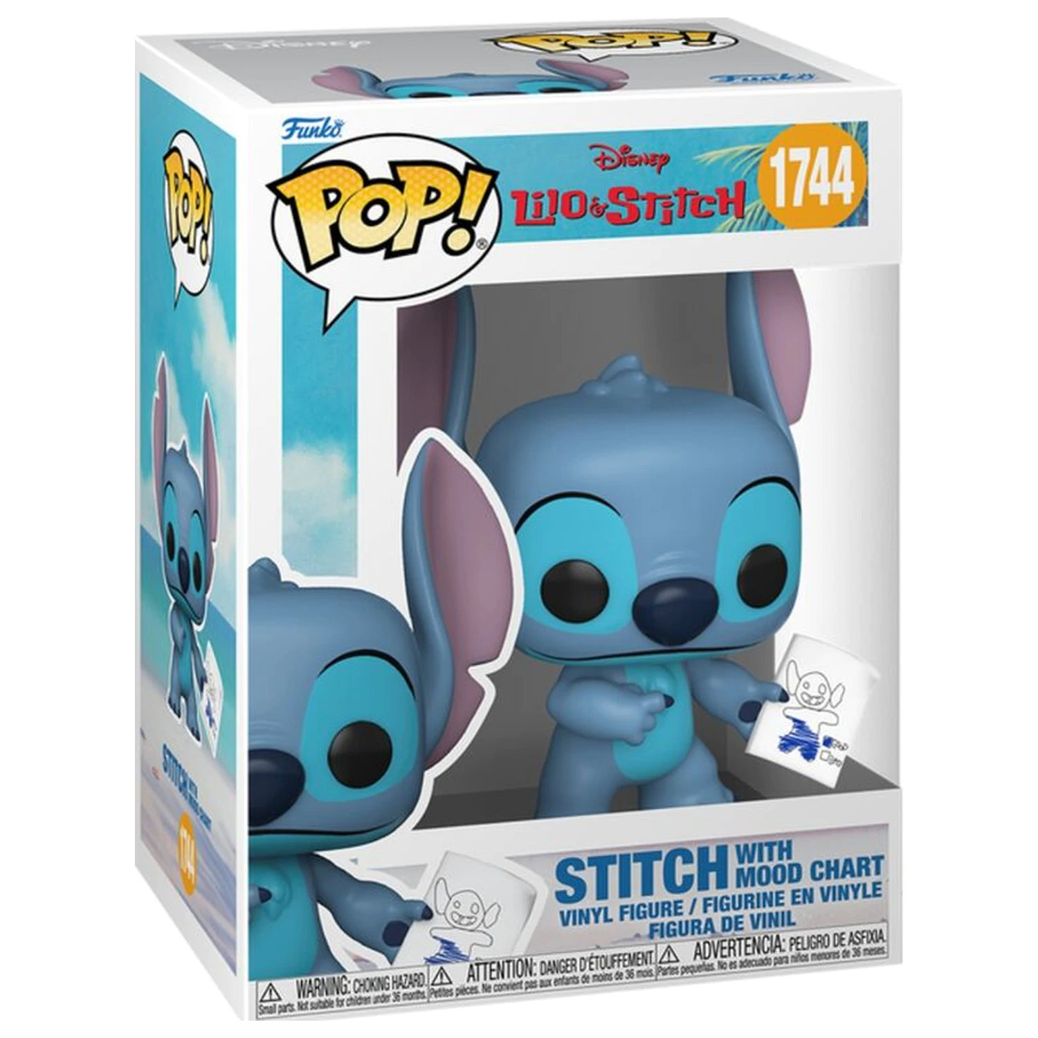 Funko POP figure Disney Lilo & Stitch - Stitch z wykresem nastroju zdjęcie produktu