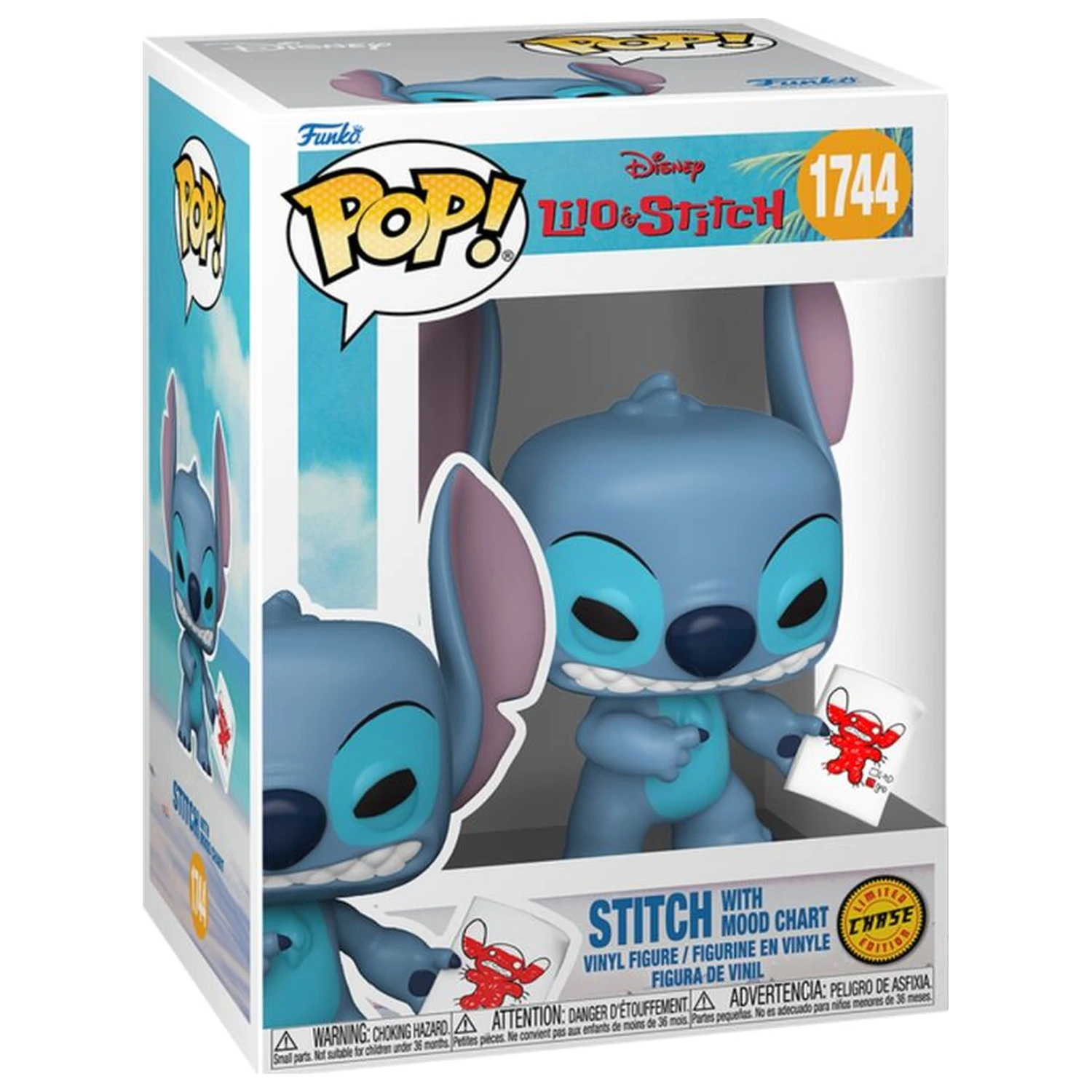 Funko POP figurka Disney Lilo & Stitch - Stitch with Mood Chart Chase zdjęcie produktu