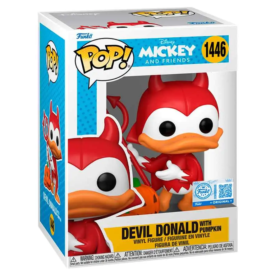 Funko POP figurka Disney Mickey and Friends Devil Donald with Pumpkin Exclusive zdjęcie produktu