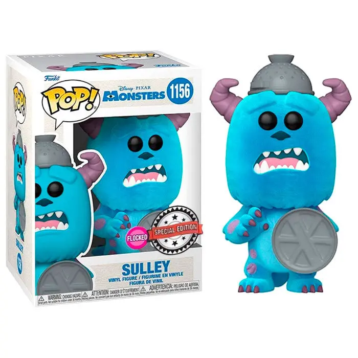 Monsters, Inc. 20th Anniversary POP! Disney Vinyl Figure Sulley z Pokrywką (Flocked) 9 cm zdjęcie produktu