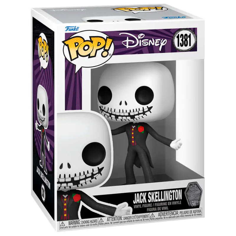 Figurka POP Disney Miasteczko Halloween 30th Anniversary Jack Skellington zdjęcie produktu