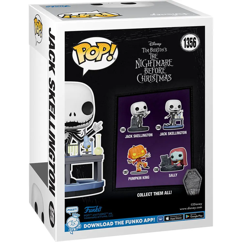 Miasteczko Halloween 30th POP! Disney Vinyl Figure Figurka Jack (lab) 9 cm zdjęcie produktu