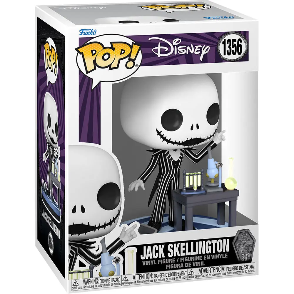 Miasteczko Halloween 30th POP! Disney Vinyl Figure Figurka Jack (lab) 9 cm zdjęcie produktu