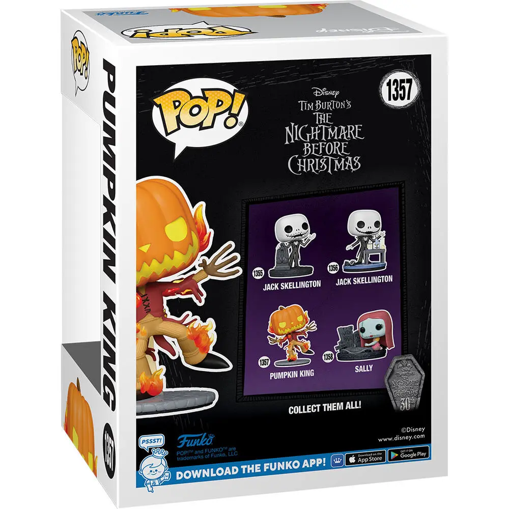 Miasteczko Halloween 30th POP! Disney Vinyl Figure Król Dyni 9 cm zdjęcie produktu