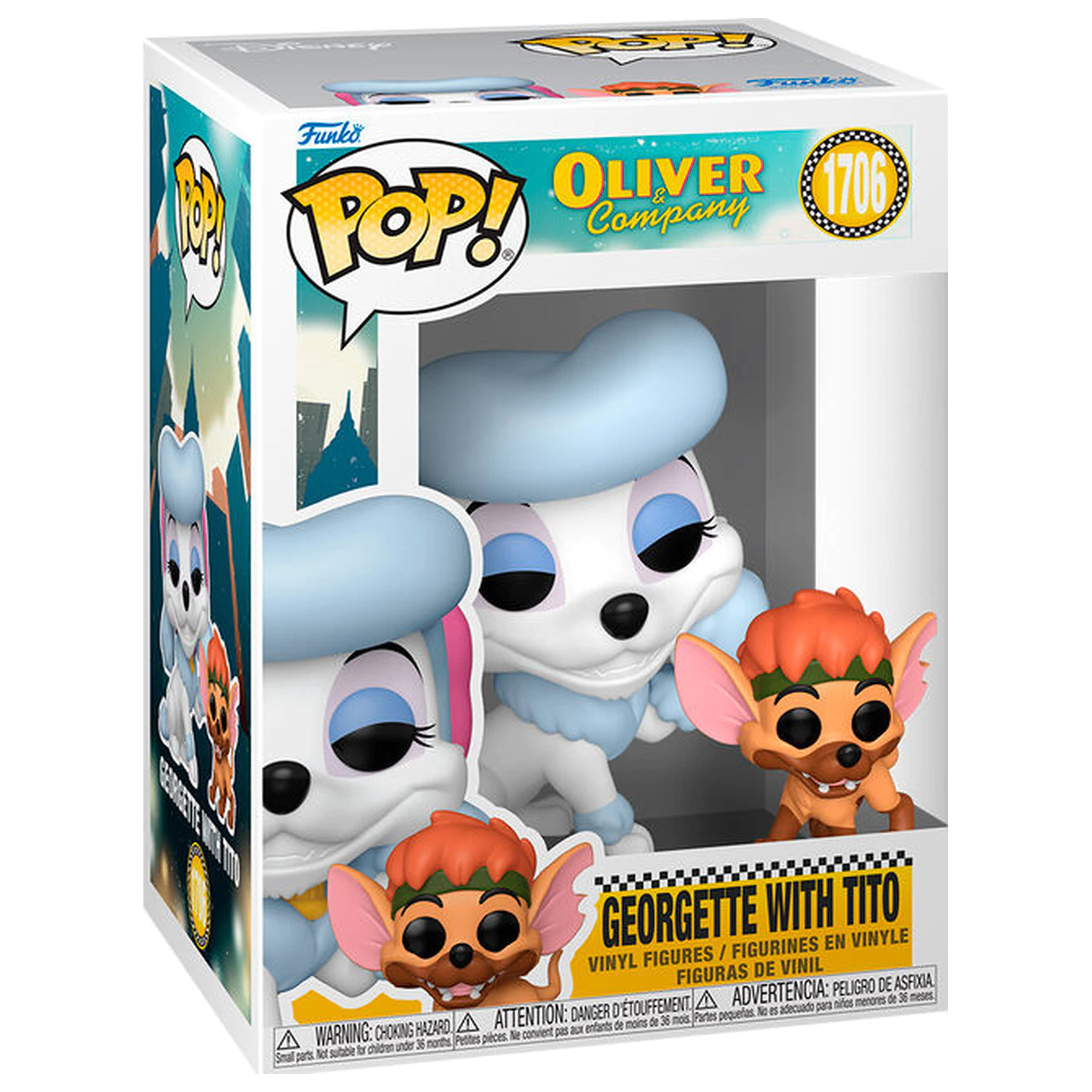 Funko POP figurka Disney Oliver & Company Georgette z Tito zdjęcie produktu