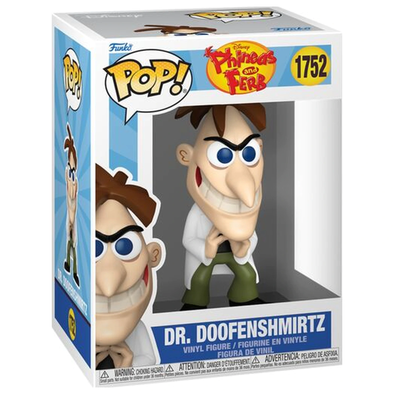 Funko POP figurka Disney Phineas And Ferb Dr. Doofenshmirtz zdjęcie produktu
