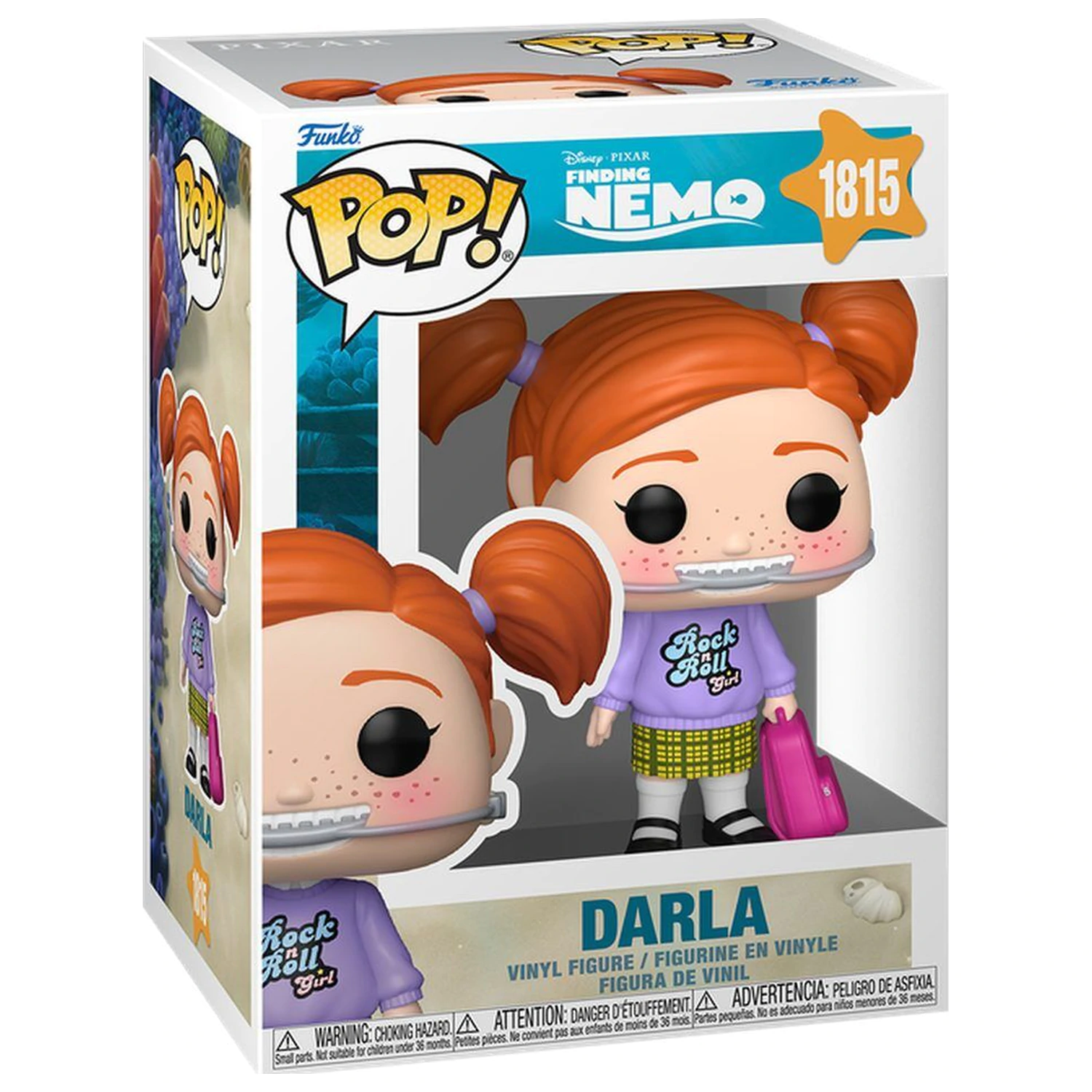 Funko POP figurka Disney Pixar Finding Nemo Darla Sherman zdjęcie produktu