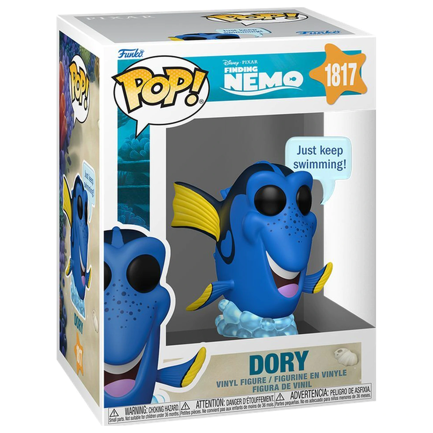 Figurka Funko POP Disney Pixar Finding Nemo Dory Just Keep Swimming zdjęcie produktu