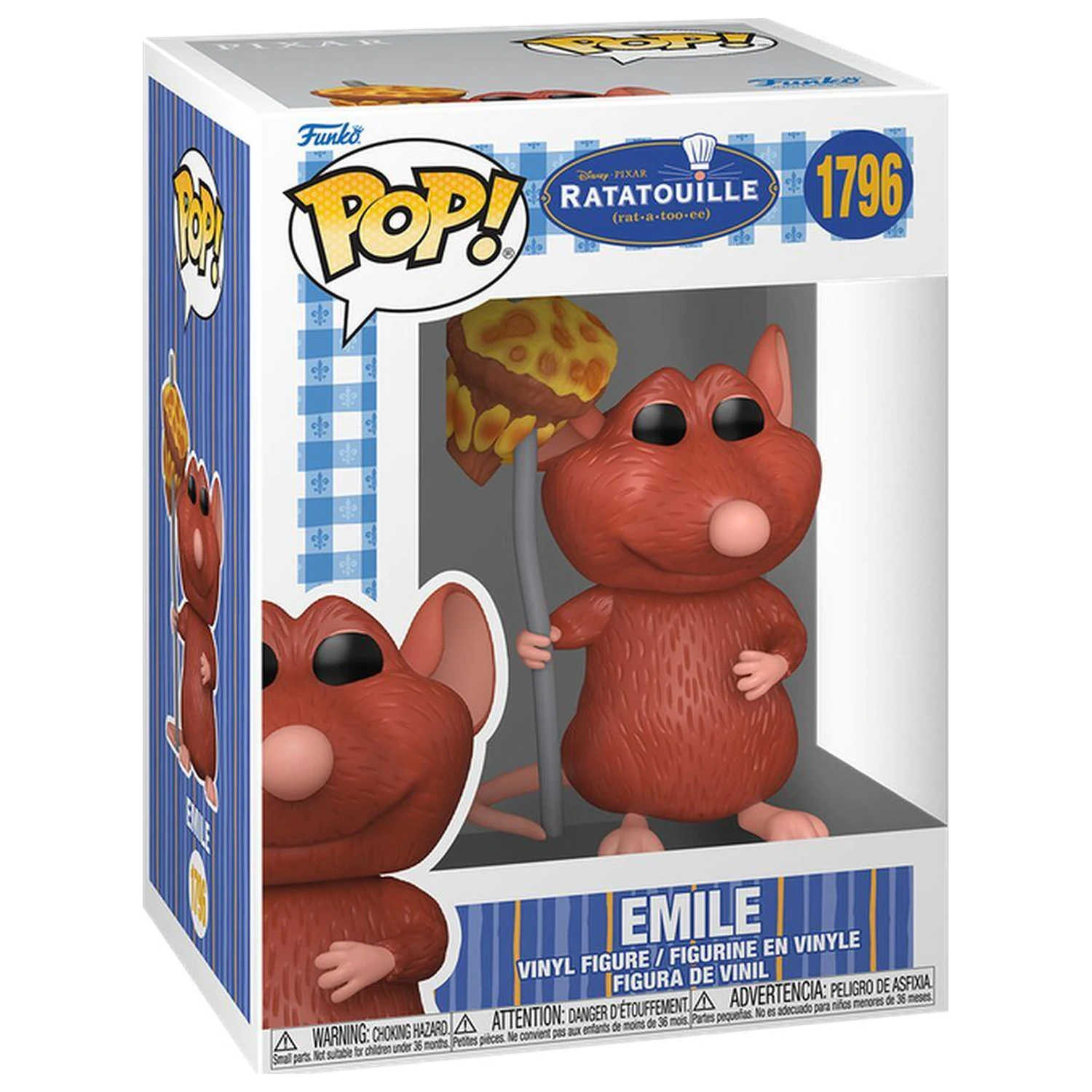 Funko POP figurka Disney Pixar Ratatouille Emile z grzybem zdjęcie produktu