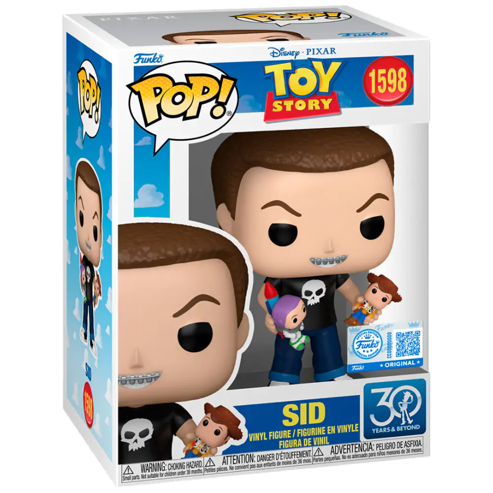 Figurka Funko POP Disney Pixar Toy Story Sid Exclusive zdjęcie produktu