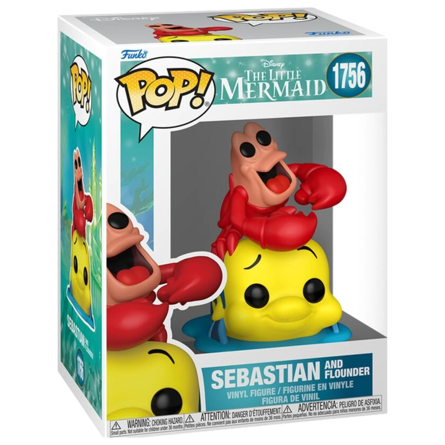 Figurka Funko POP Disney Sebastian and Flounder zdjęcie produktu