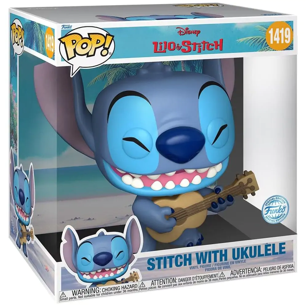 Figurka POP Disney Stitch Ukelele 25 cm zdjęcie produktu