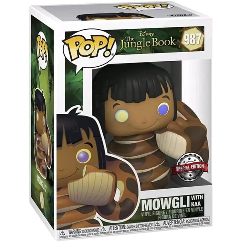 Figurka Funko POP Disney Księga Dżungli Mowgli Exclusive zdjęcie produktu