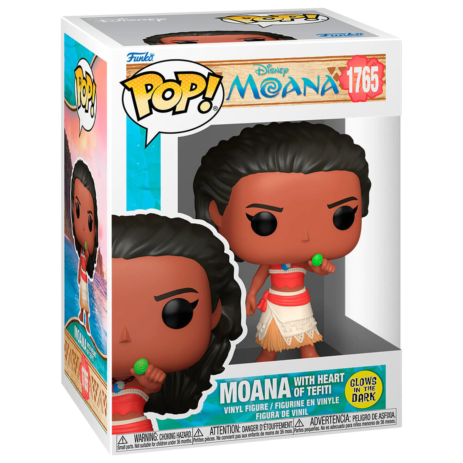 Figurka Funko POP Disney Vaiana Moana 3 Moana with Heart of Tefiti zdjęcie produktu