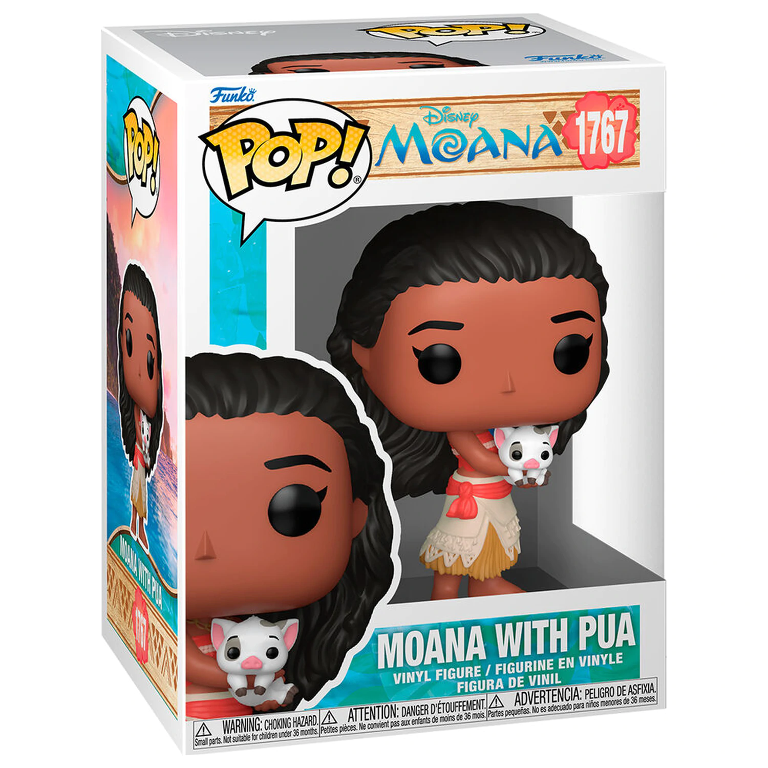 Funko POP figurka Disney Vaiana Moana 3 Moana with Pua zdjęcie produktu