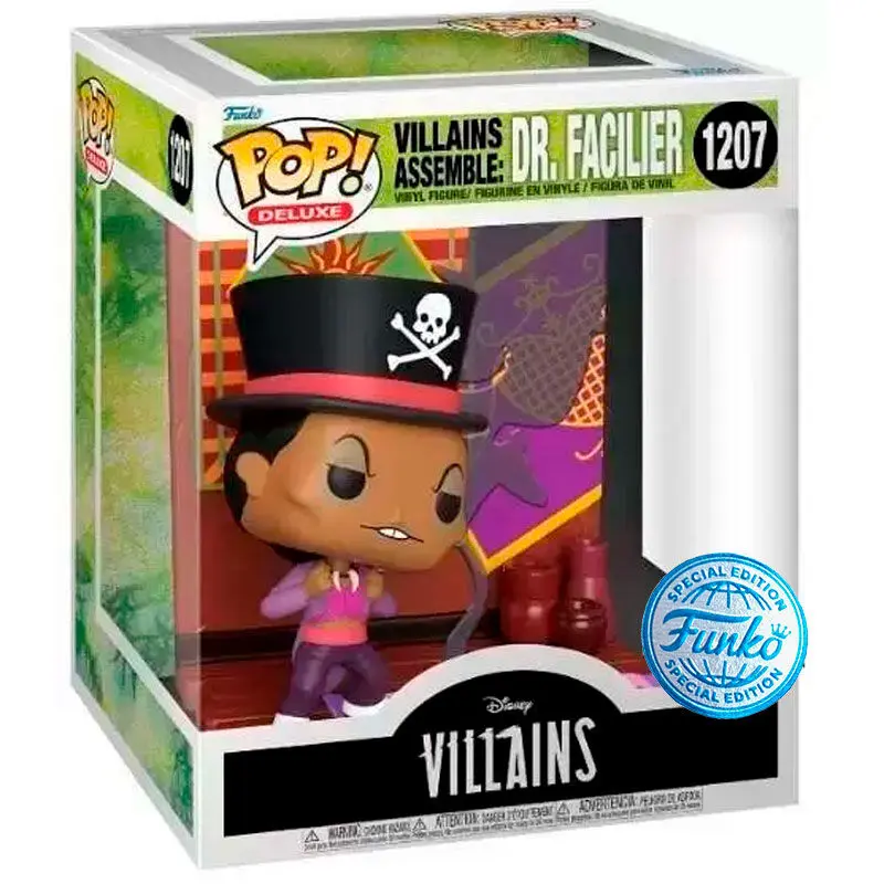 Księżniczka i Żaba POP! Deluxe Vinyl Figure Dr. Facilier (Assemble) 9 cm zdjęcie produktu