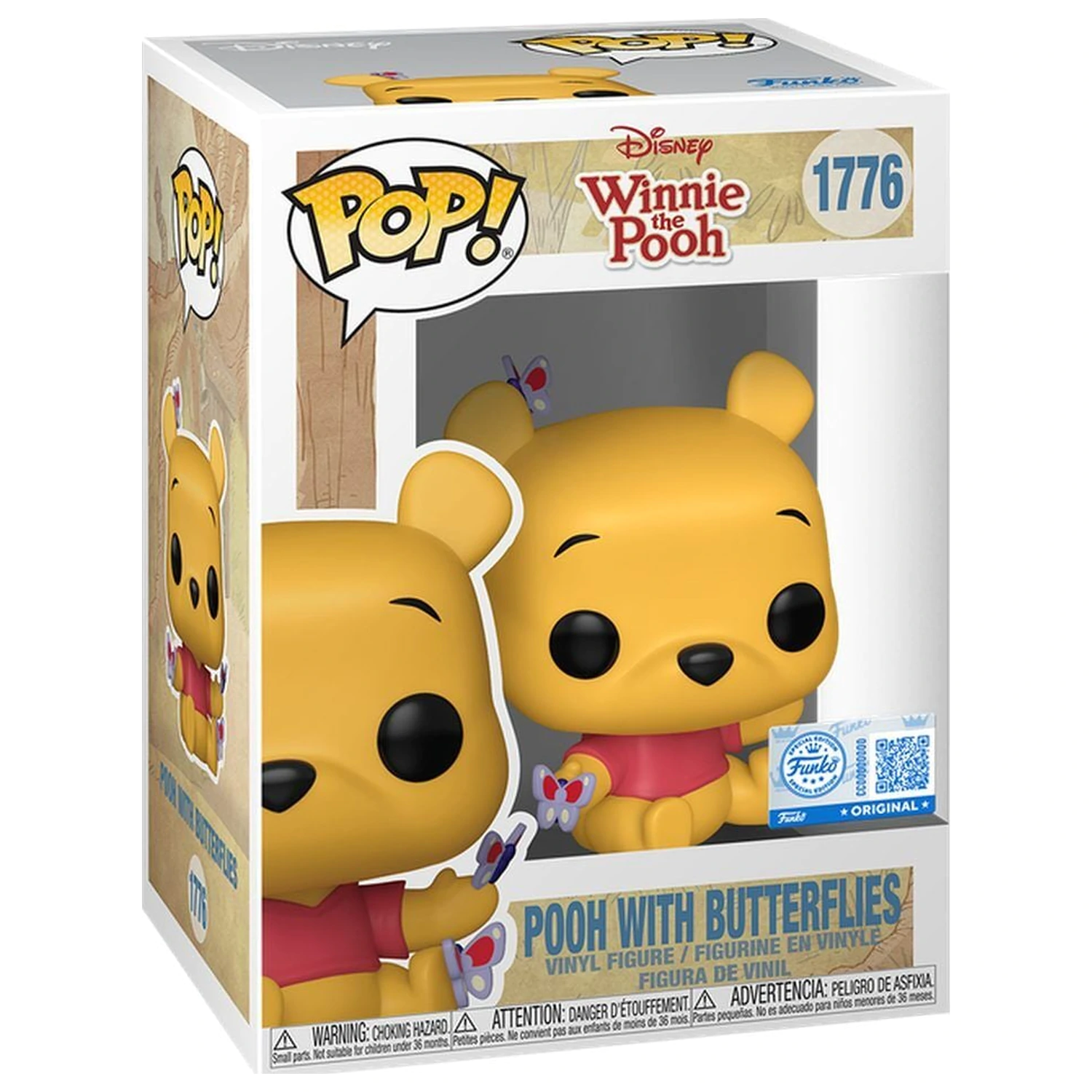 Funko POP figurka Disney Winnie the Pooh - Pooh with Butterflies Exclusive zdjęcie produktu