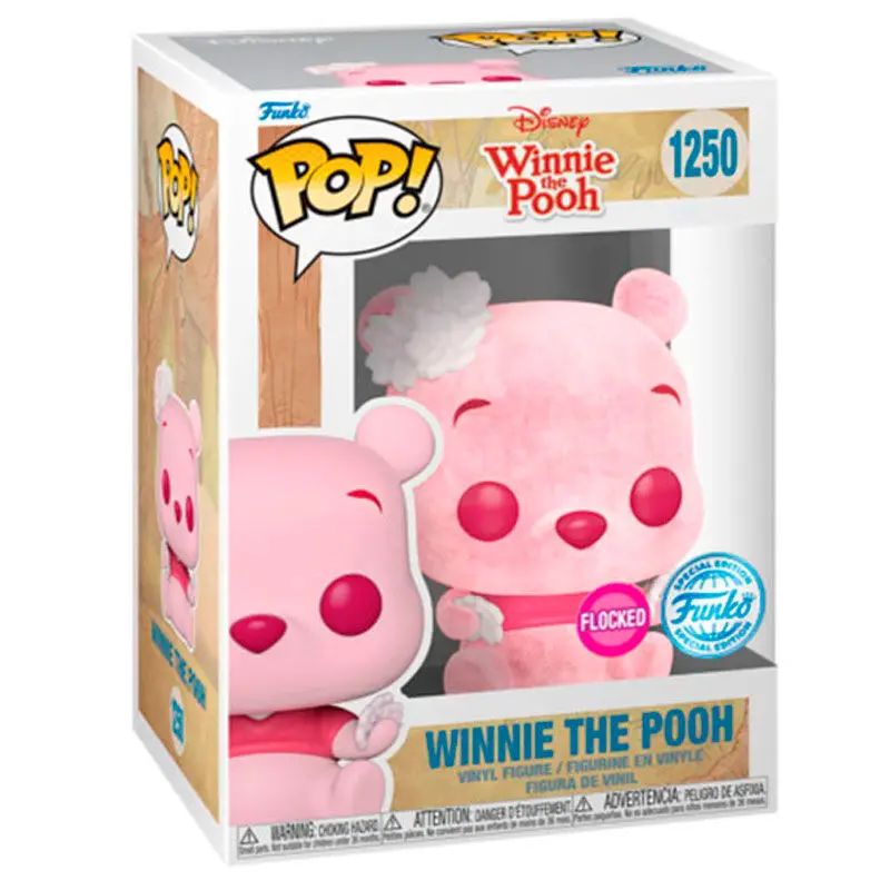 Kubuś Puchatek POP! Disney Vinyl Figure Cherry Blsm Pooh (Flocked) 9 cm zdjęcie produktu