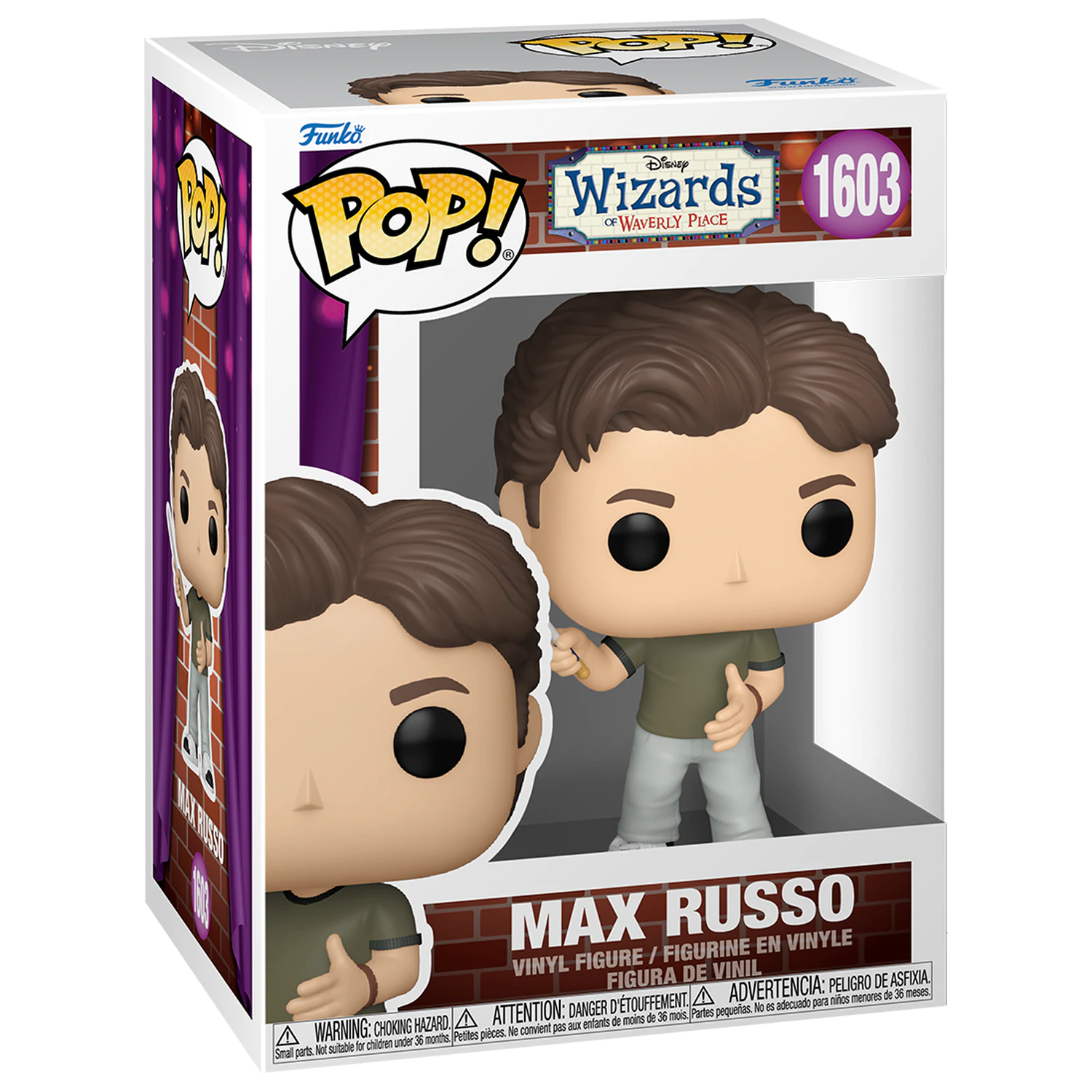 Funko POP figurka Disney Wizards of Waverly Place Max Russo zdjęcie produktu