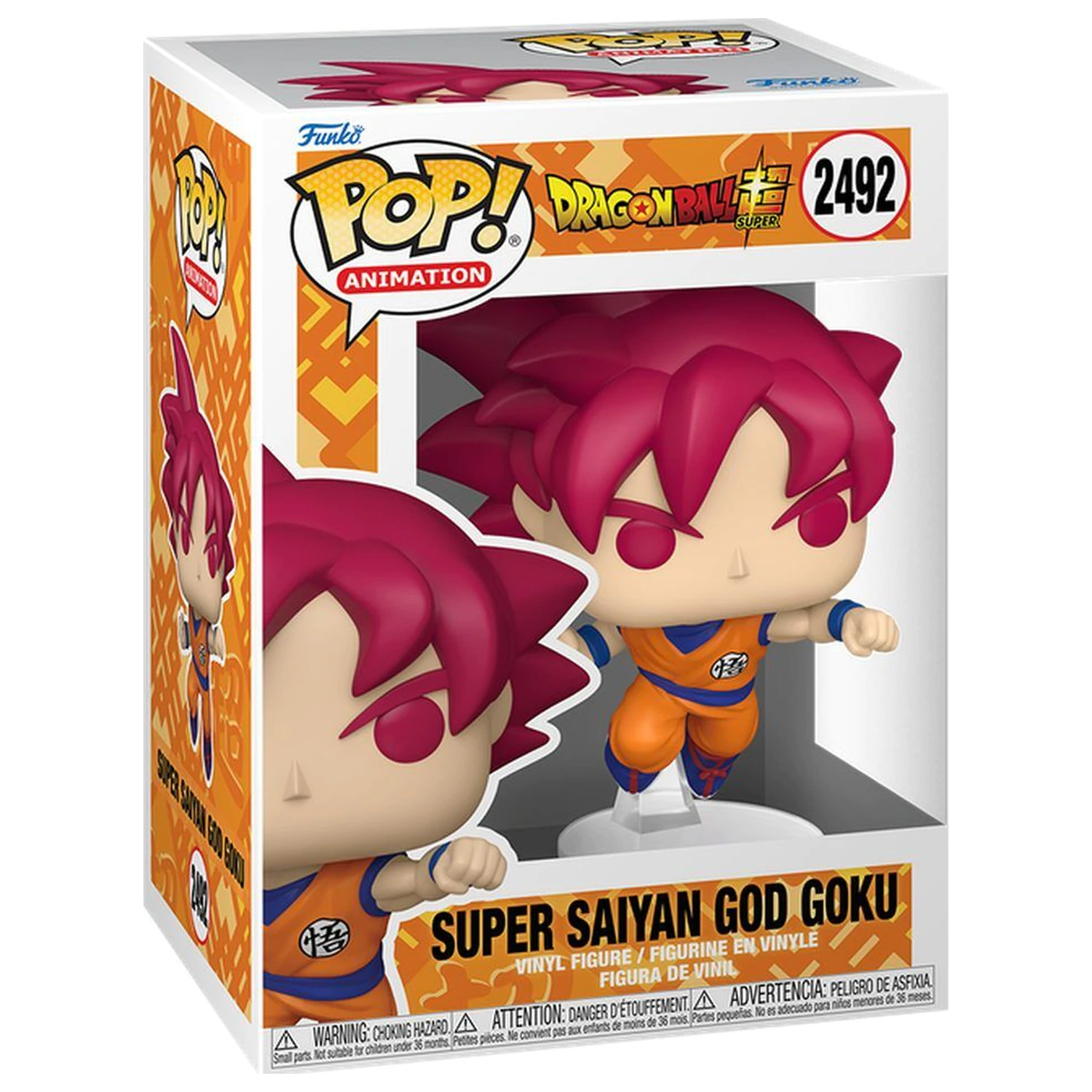 Funko POP figurka Dragon Ball Super - Super Saiyan God Goku zdjęcie produktu