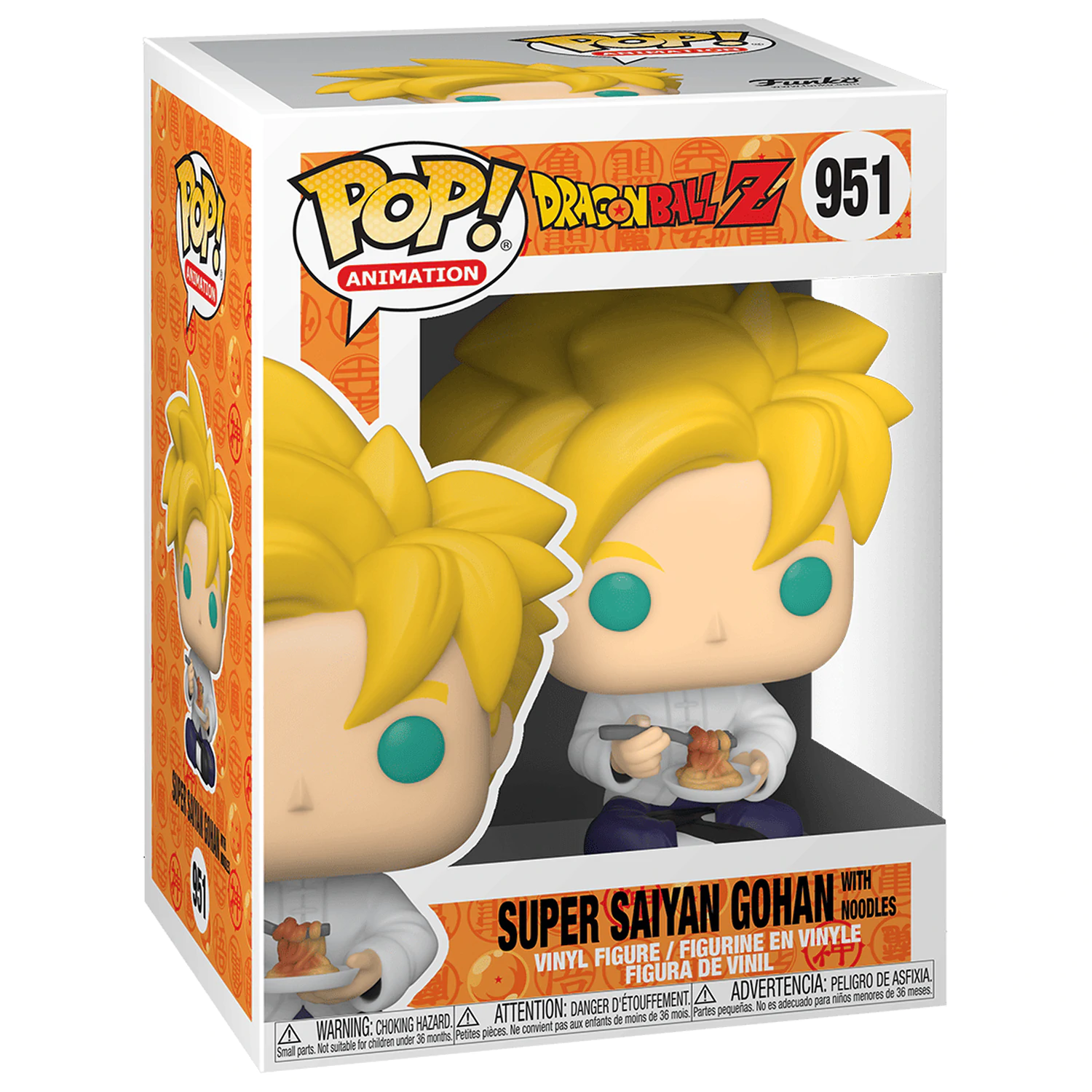 Figurka POP Dragon Ball Z Seria 9 Super Saiyan Gohan z makaronem zdjęcie produktu