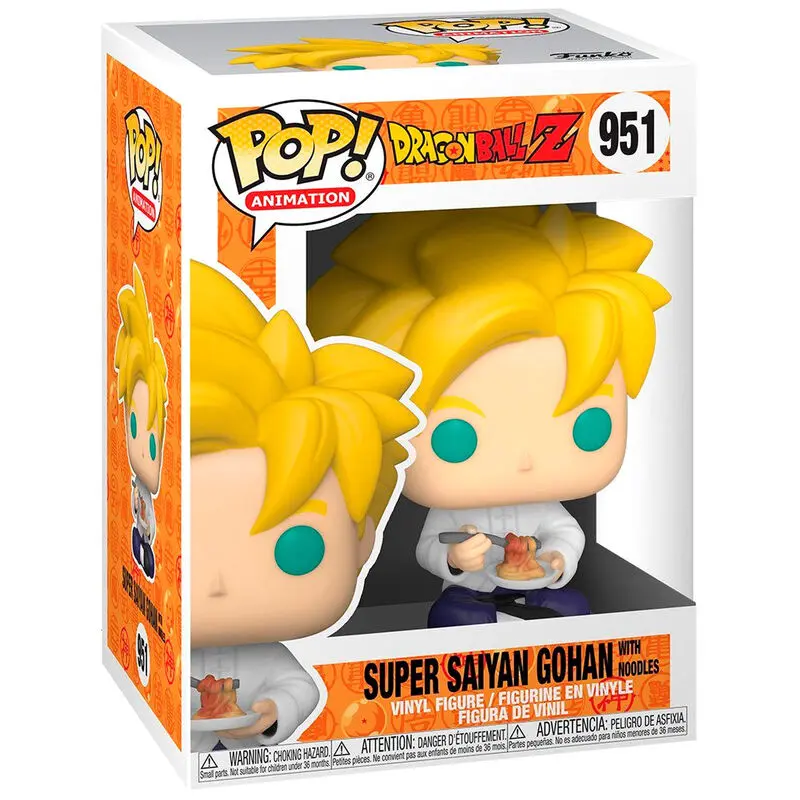 Figurka POP Dragon Ball Z Seria 9 Super Saiyan Gohan z makaronem zdjęcie produktu