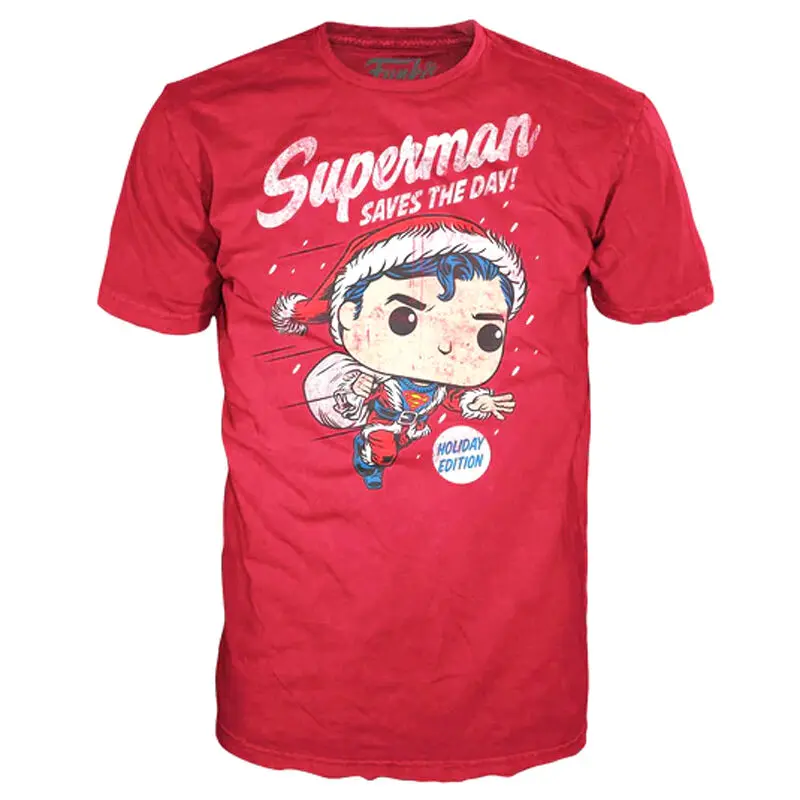 Funko POP figure & tee box Back DC Comics Superman Exclusive Flocked zdjęcie produktu