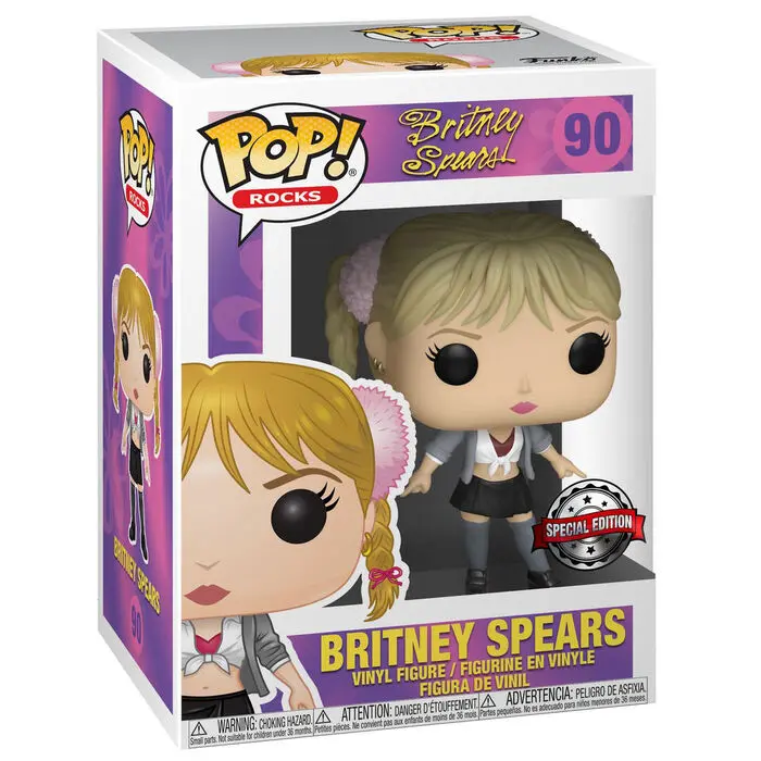 Funko POP figurka & tee box Britney Spears One More Time Exkluzív zdjęcie produktu