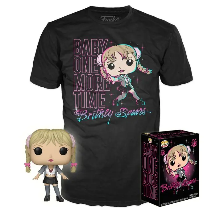 Funko POP figurka & tee box Britney Spears One More Time Exkluzív zdjęcie produktu