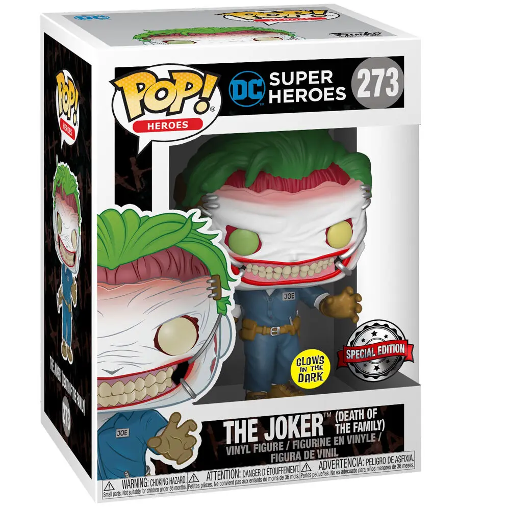 Funko POP! figurka & koszulka w pudełku DC Comics Joker - Ekskluzywna zdjęcie produktu