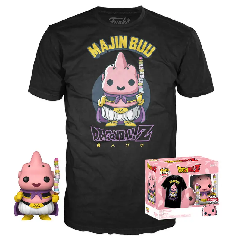 Funko POP! figurka & tee box Dragon Ball Z Majin Buu Exkluzív zdjęcie produktu