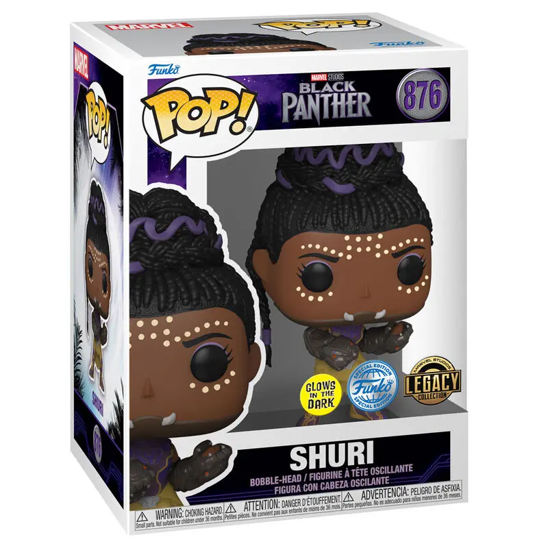 Funko POP! figurka & tee box Marvel Czarna Pantera Shuri Ekskluzywny zdjęcie produktu