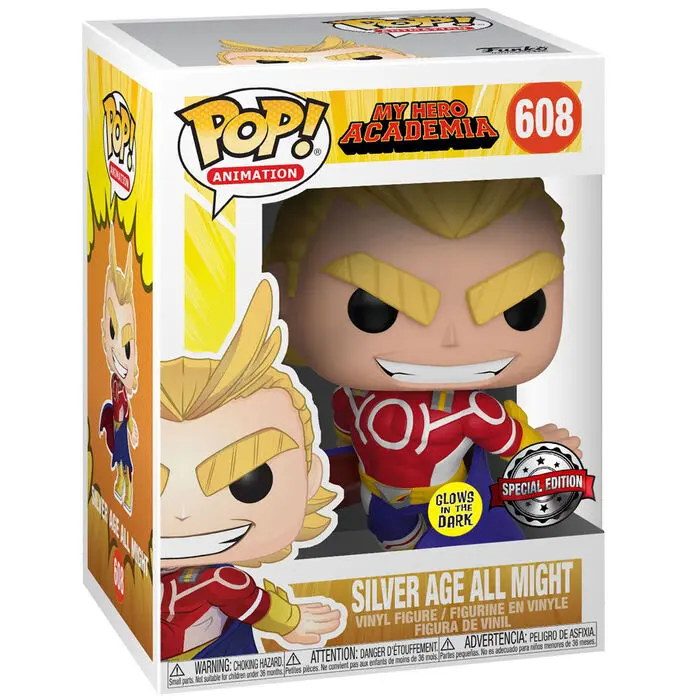Funko POP figurka & koszulka w pudełku My Hero Academia All Might Ekskluzywny zdjęcie produktu
