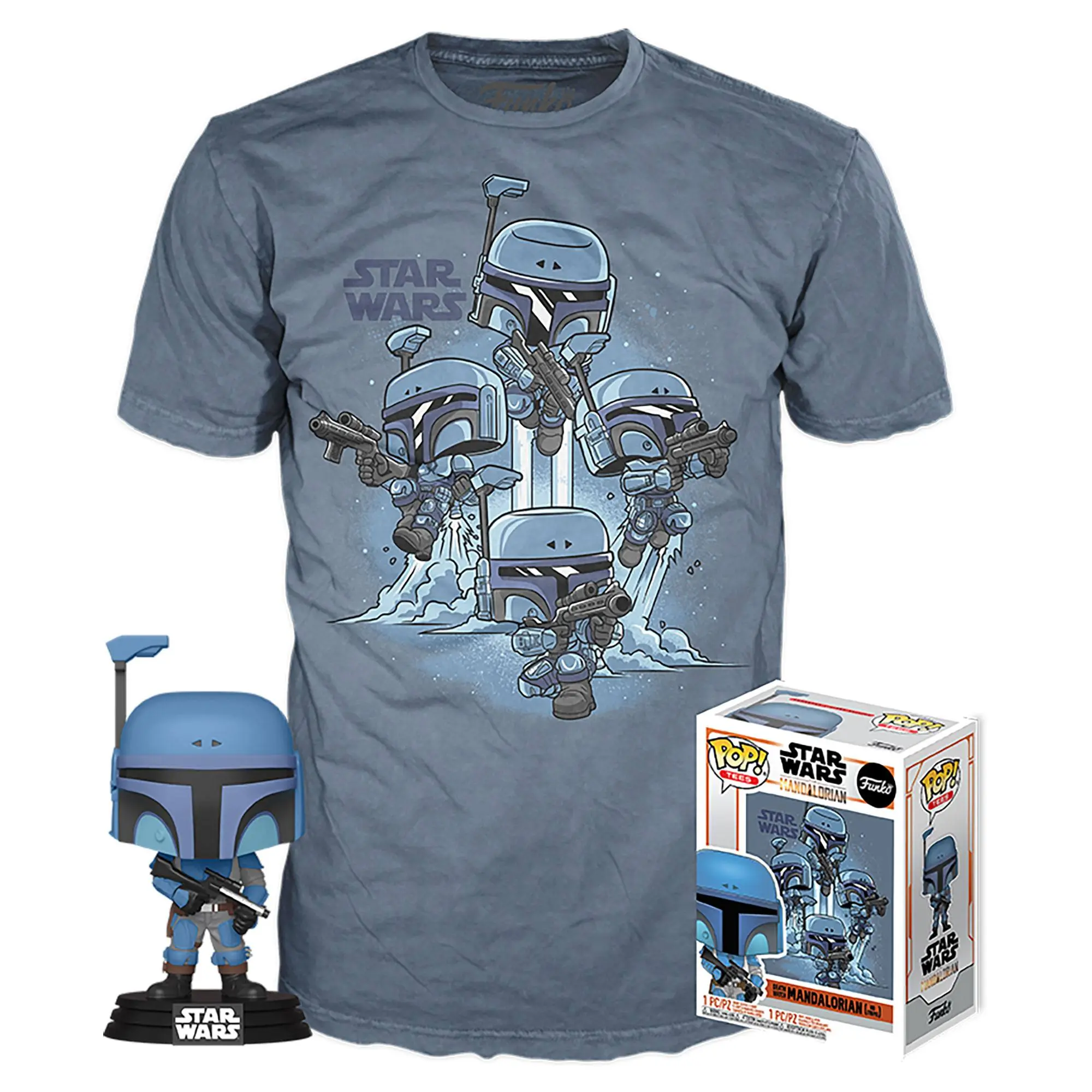 Funko POP! figurka & tee box Star Wars The Mandalorian The Mandalorian zdjęcie produktu