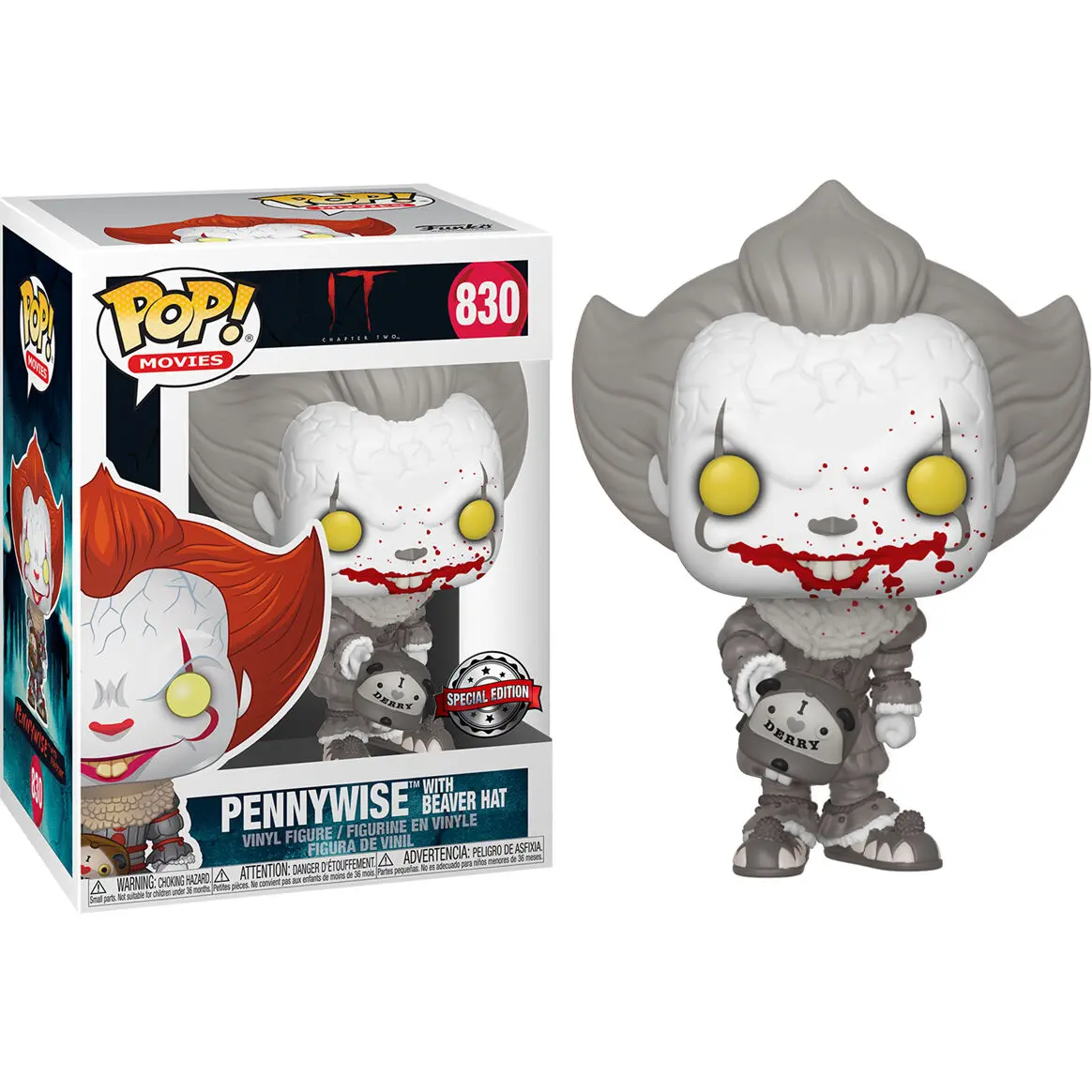 Funko POP! figurka i koszulka w pudełku Stephen Kings It x Pennywise zdjęcie produktu