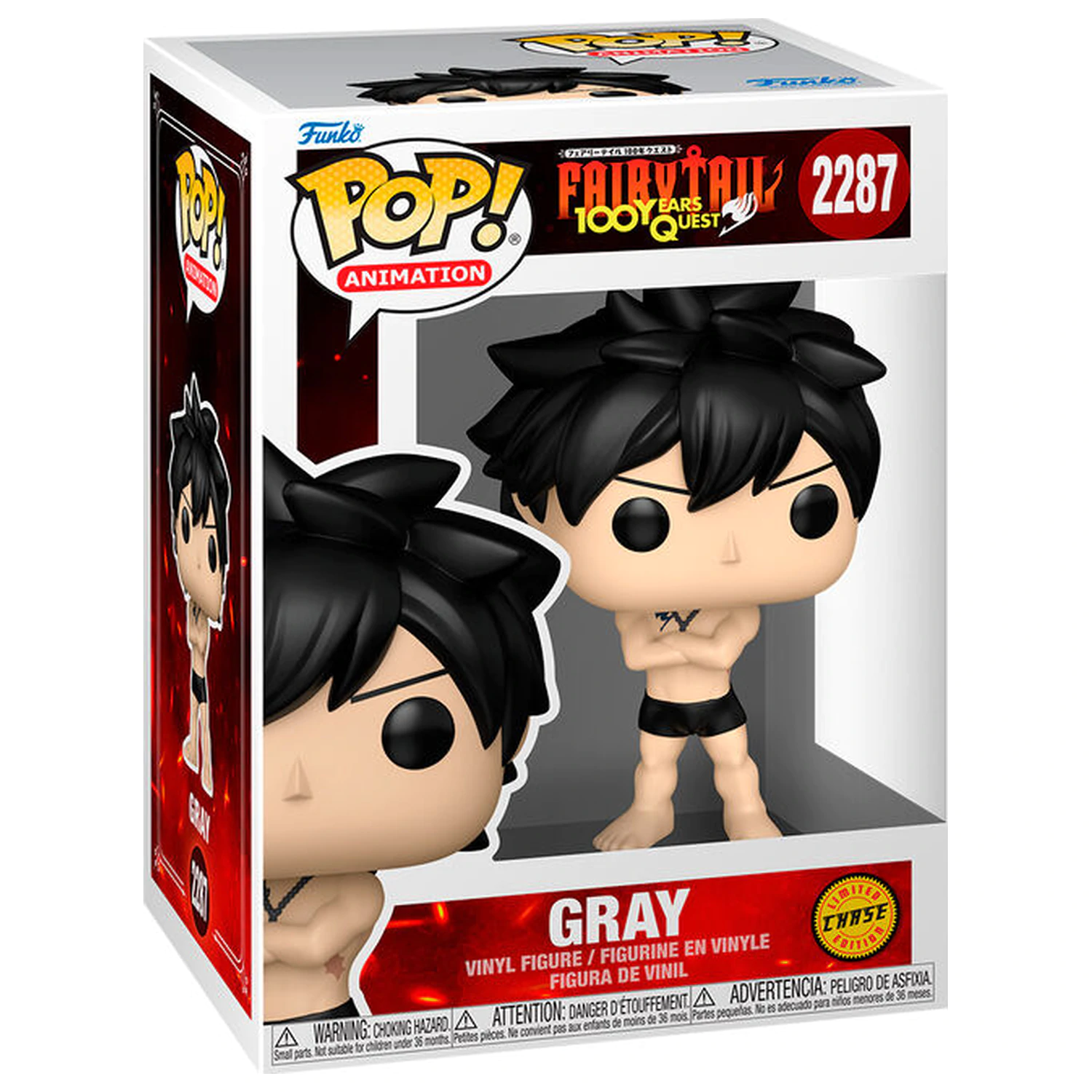 Funko POP figurka Fairy Tail 100 Years Quest Gray Chase zdjęcie produktu