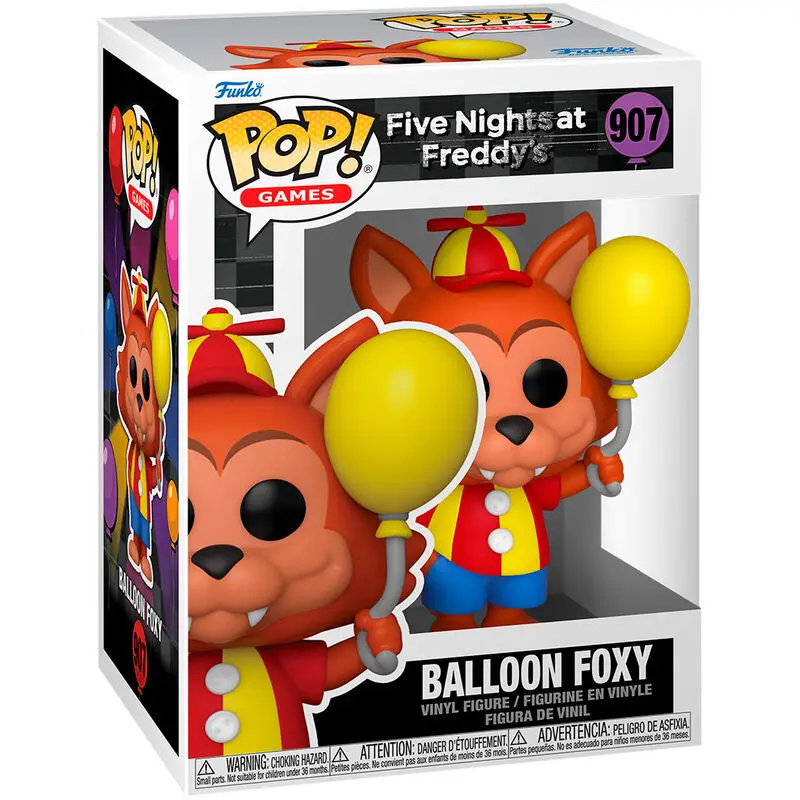 Five Nights at Freddy's Security Breach POP! Games Figurka winylowa Balloon Foxy 9 cm zdjęcie produktu